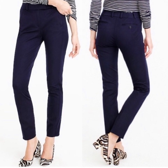 J. Crew | Navy Maddie Chino Pants - Picture 2 of 3